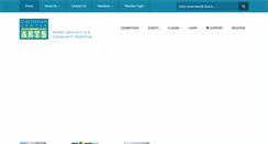 Desktop Screenshot of cheltenhamarts.org